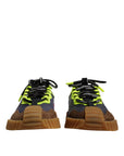 Dolce & Gabbana Multicolor Nylon Low Top NS1 Sneakers Shoes