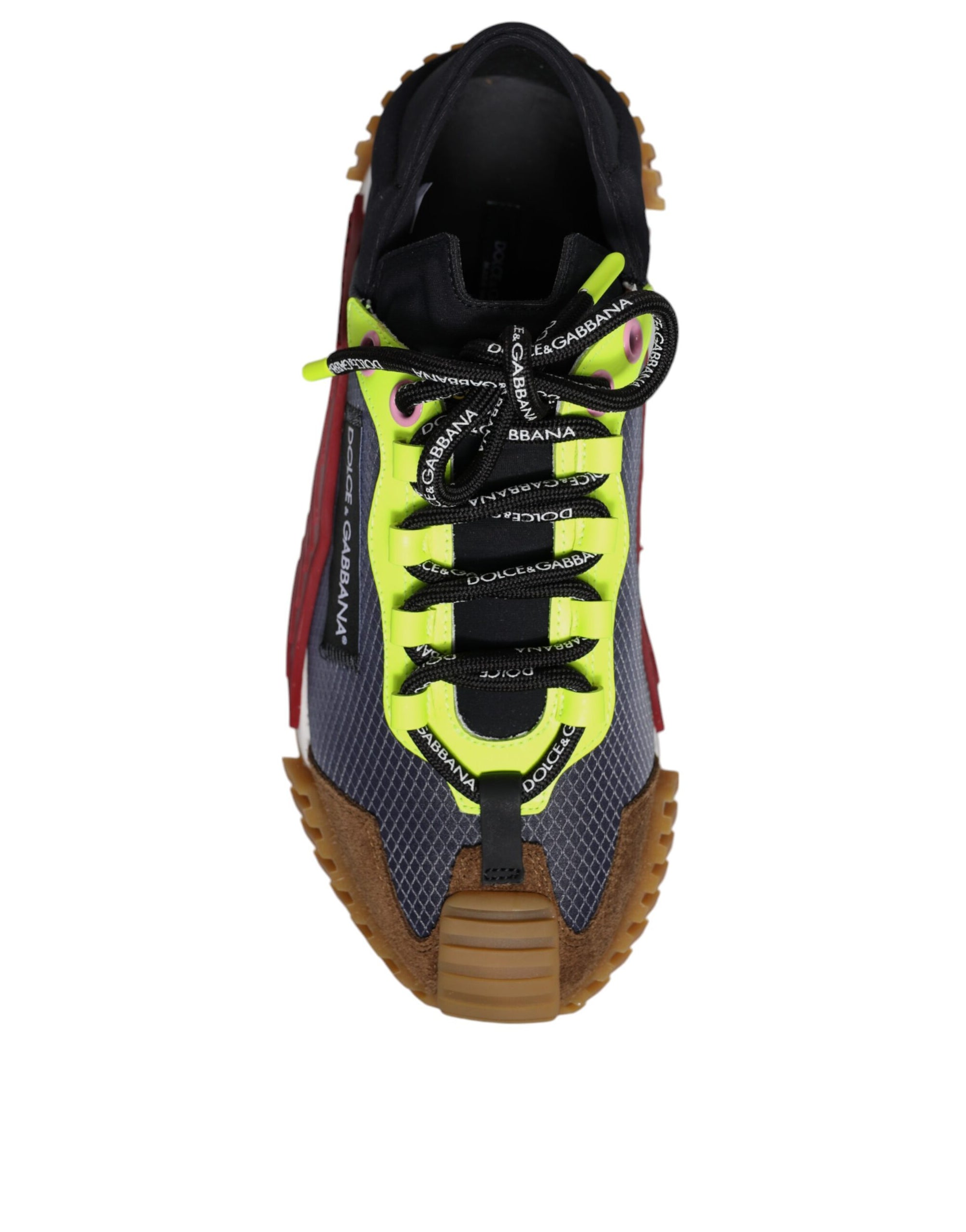 Dolce &amp; Gabbana Multicolor Nylon Low Top NS1 Sneakers Shoes