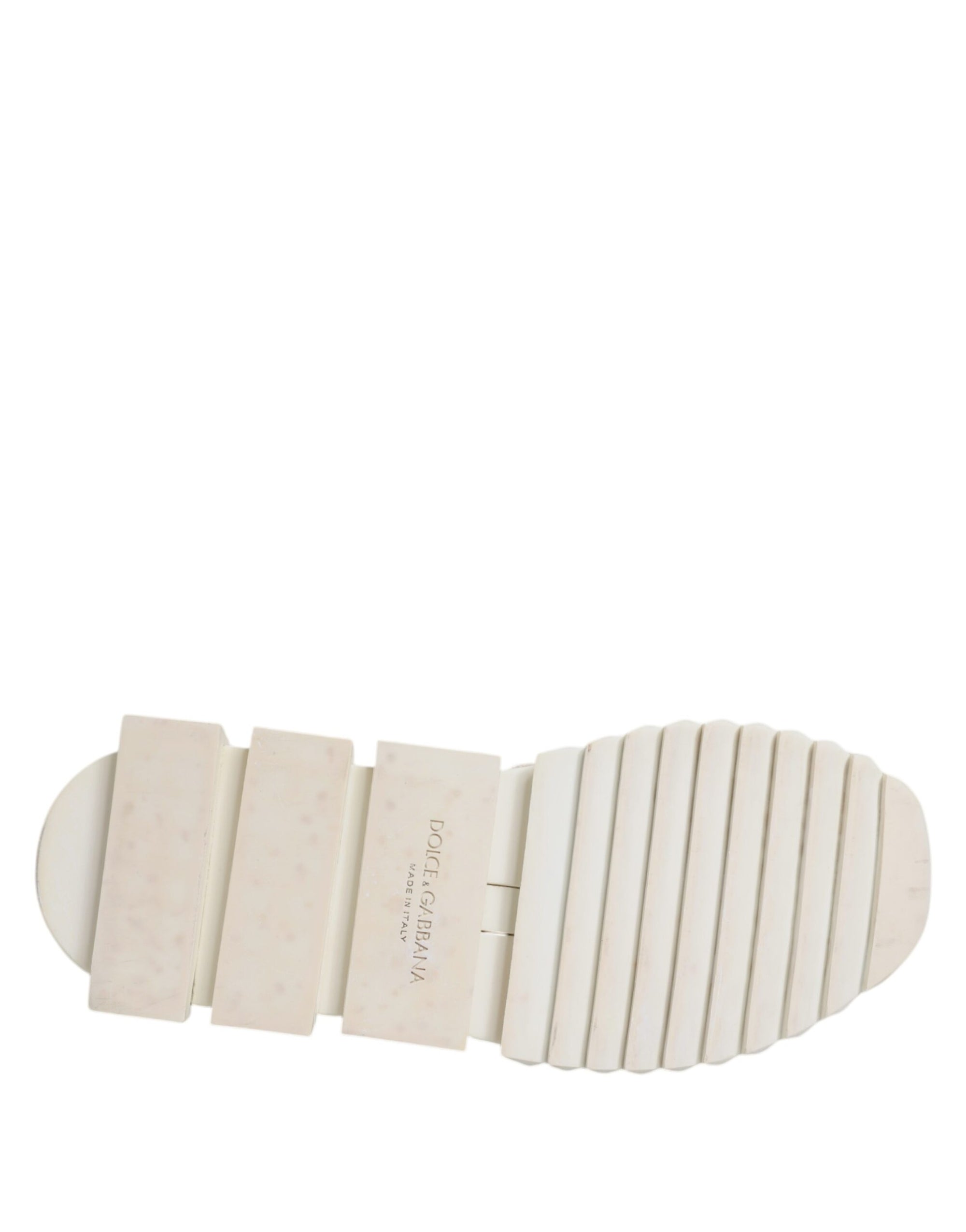 Dolce &amp; Gabbana White Mesh Sorrento Trekking Sneakers Shoes