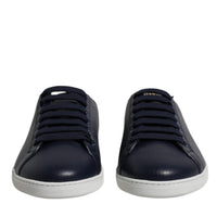 Dolce & Gabbana Black Low Top Men Saint Tropez Sneakers Shoes