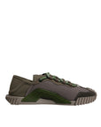 Dolce & Gabbana Army Green Low Top NS1 Men Sneakers Shoes
