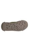 Dolce & Gabbana Army Green Low Top NS1 Men Sneakers Shoes