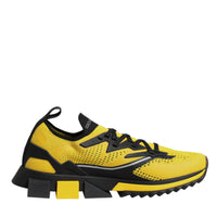 Dolce & Gabbana Yellow SORRENTO Sport Stretch Sneakers Shoes