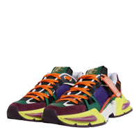 Dolce & Gabbana Multicolor Airmaster Low Top Sneakers Shoes