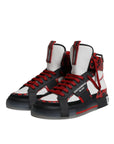Dolce & Gabbana Multicolor Leather High Top Sneakers Shoes