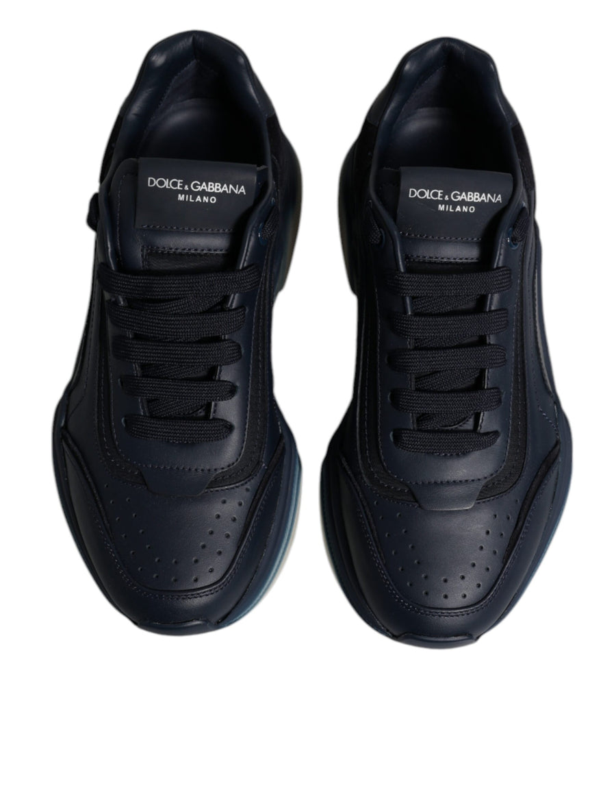 Dolce & Gabbana Navy Blue Daymaster Low Top Men Sneakers Shoes