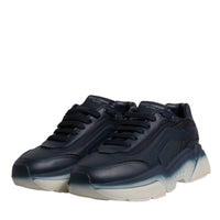 Dolce & Gabbana Navy Blue Daymaster Low Top Men Sneakers Shoes