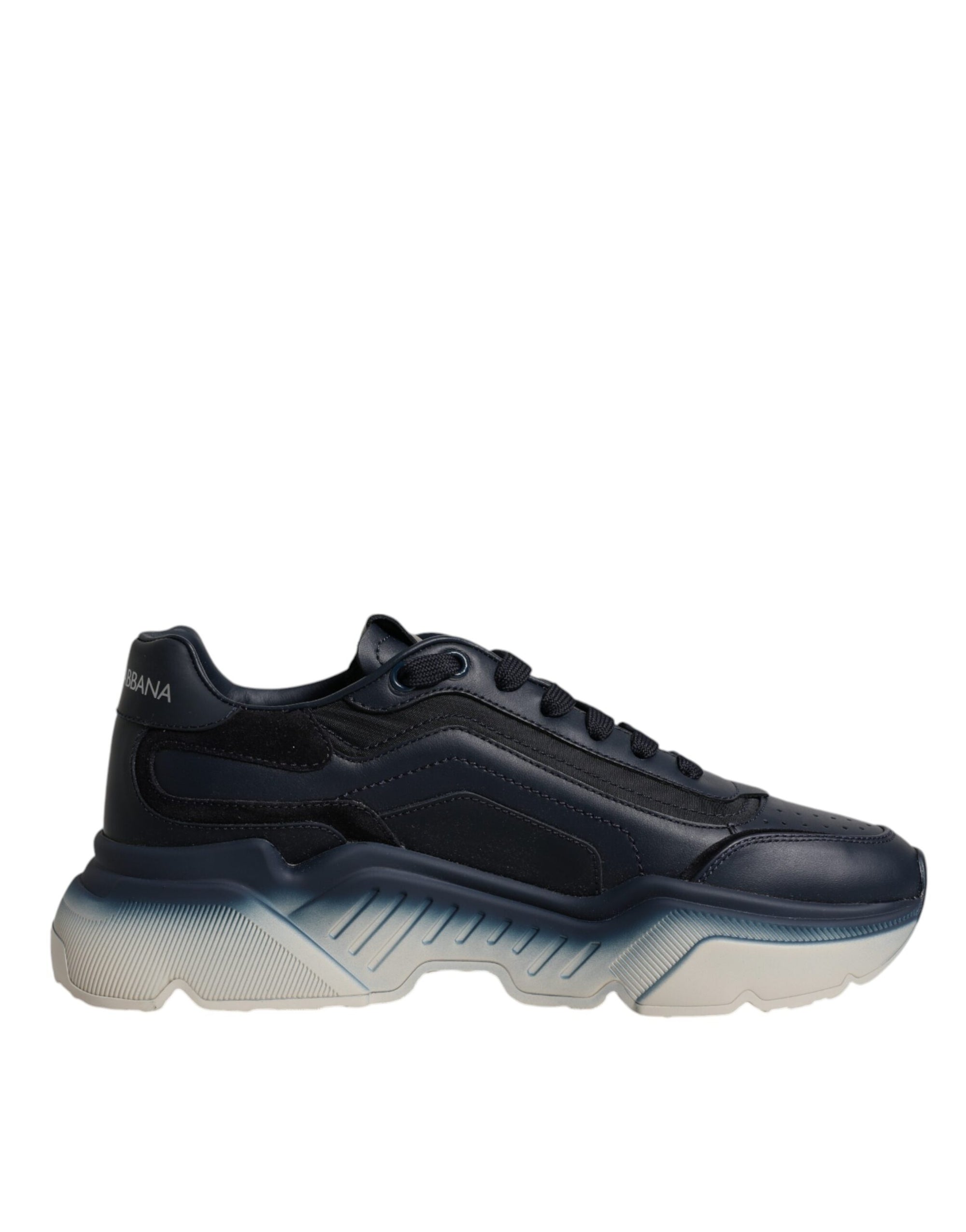 Dolce &amp; Gabbana Navy Blue Daymaster Low Top Men Sneakers Shoes