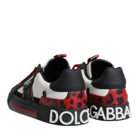 Dolce & Gabbana Multicolor Logo CUSTOM 2.Zero Sneakers Shoes