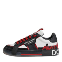 Dolce & Gabbana Multicolor Logo CUSTOM 2.Zero Sneakers Shoes