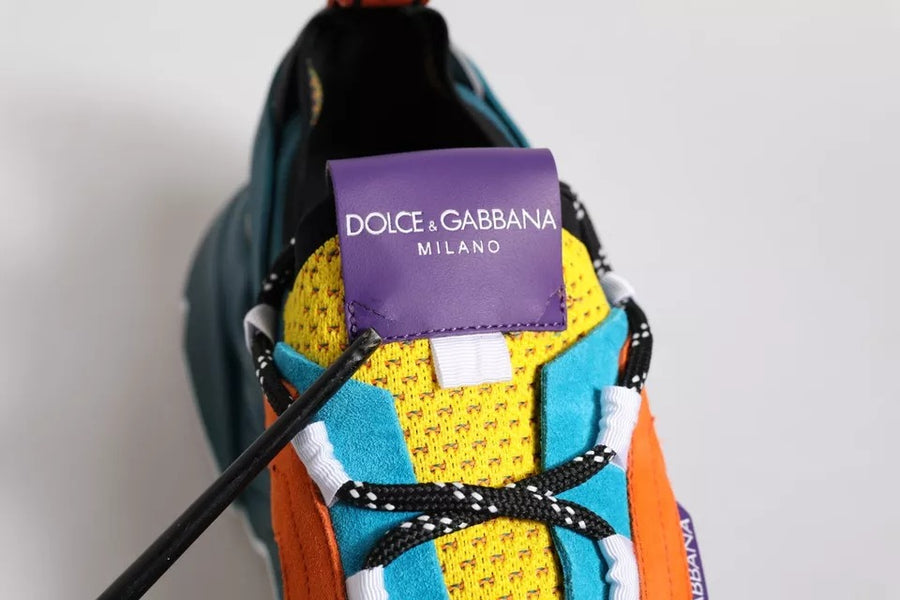 Dolce & Gabbana Multicolor Daymaster Low Top Sneakers Shoes