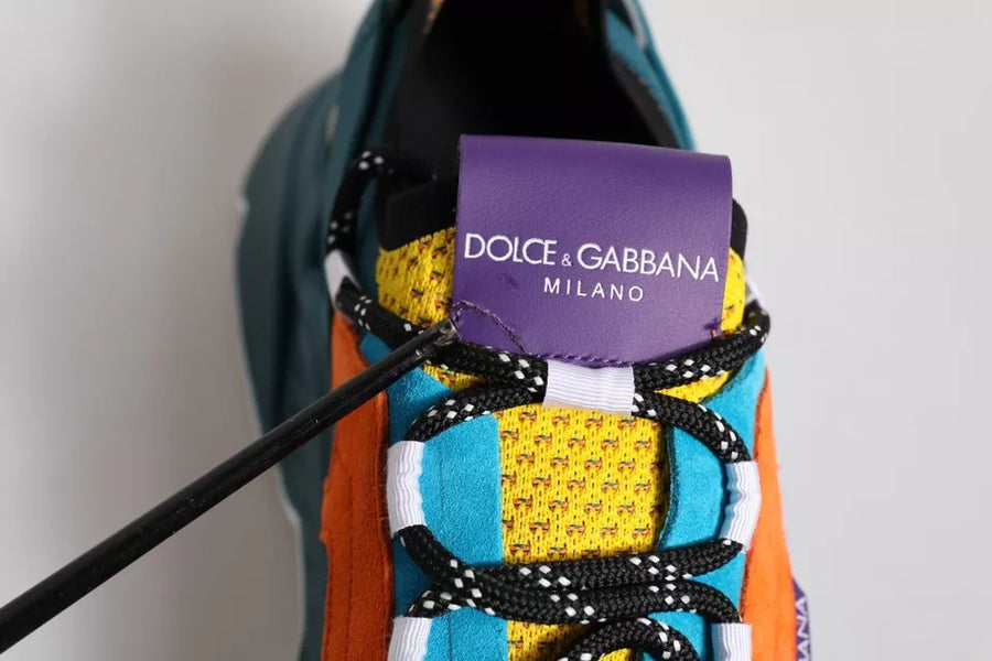 Dolce & Gabbana Multicolor Daymaster Low Top Sneakers Shoes