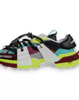Dolce & Gabbana Multicolor Panelled Space Men Sneakers Shoes