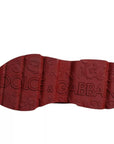 Dolce & Gabbana Red Leather Daymaster Low Top Sneakers Shoes