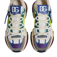 Dolce & Gabbana Multicolor Airmaster Low Top Sneakers Shoes