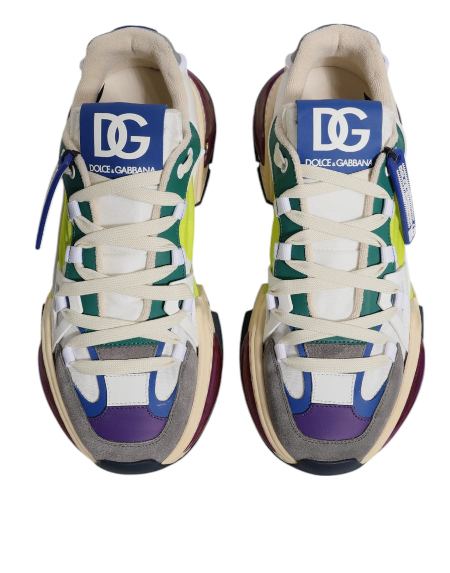 Dolce & Gabbana Multicolor Airmaster Low Top Sneakers Shoes