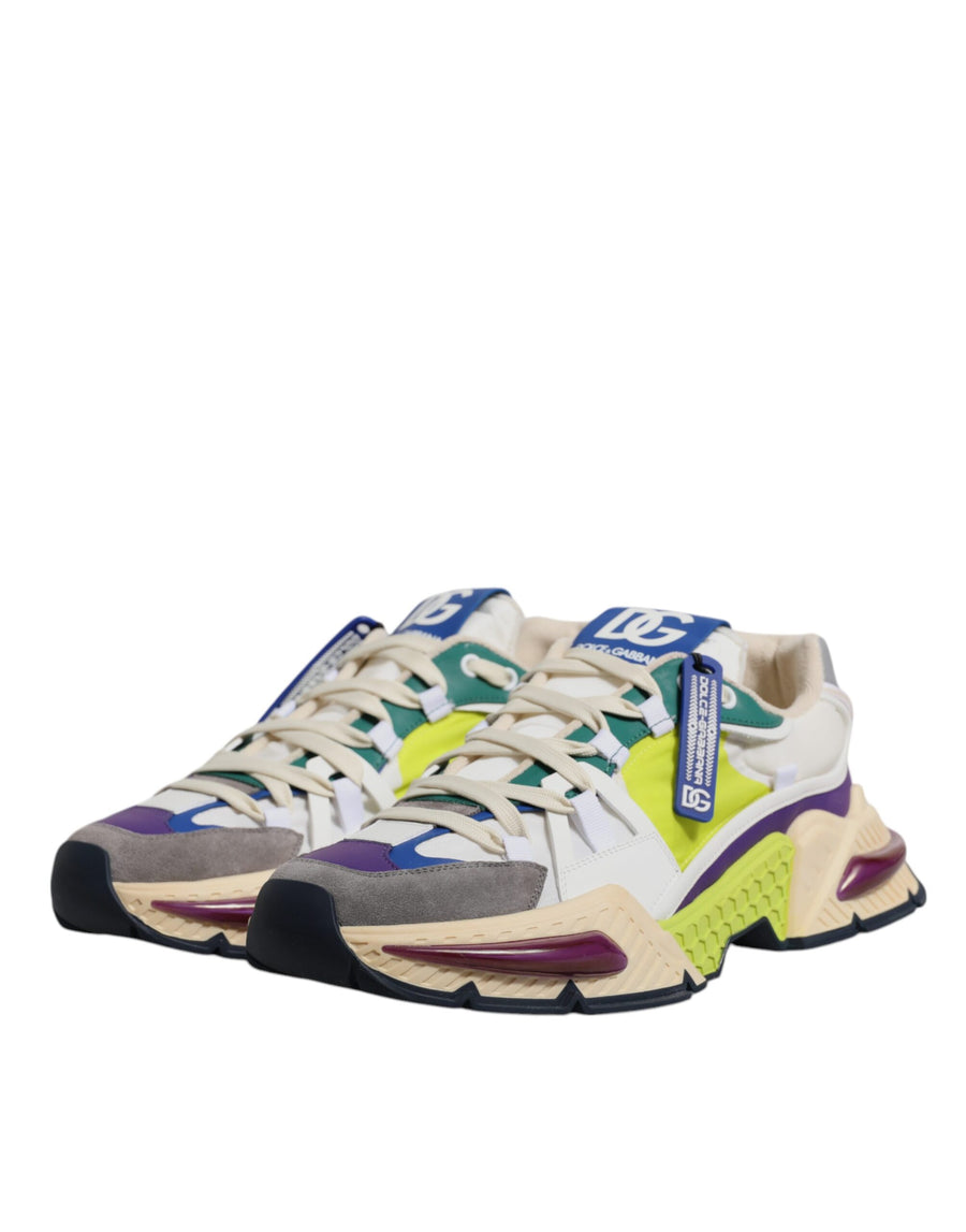 Dolce & Gabbana Multicolor Airmaster Low Top Sneakers Shoes