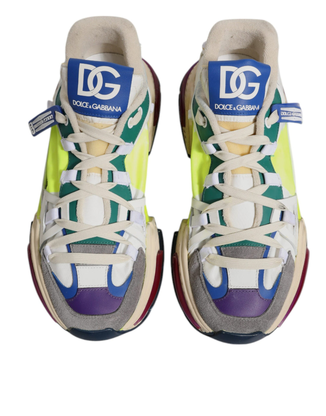 Dolce & Gabbana Multicolor Airmaster Low Top Sneakers Shoes