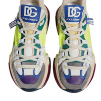 Dolce & Gabbana Multicolor Airmaster Low Top Sneakers Shoes