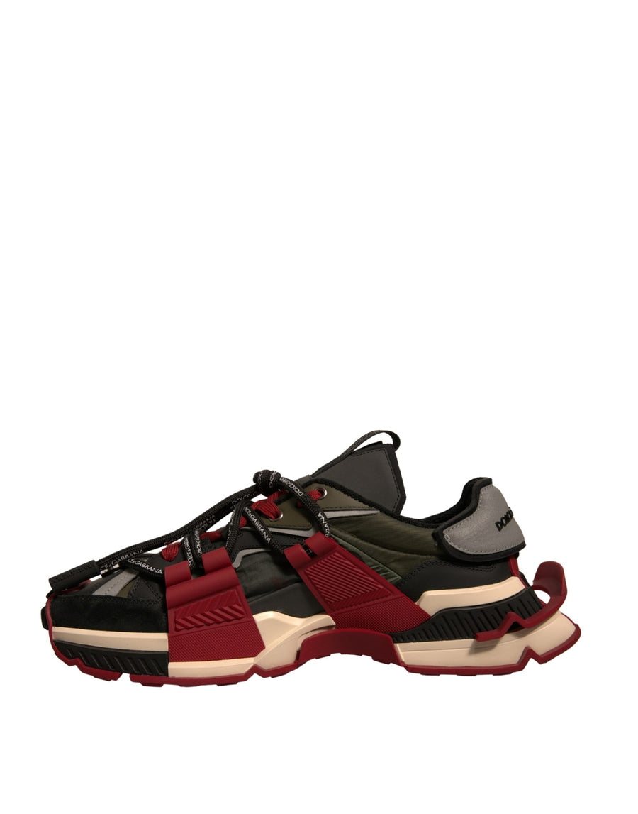 Dolce & Gabbana Multicolor Panelled Space Sneakers Shoes