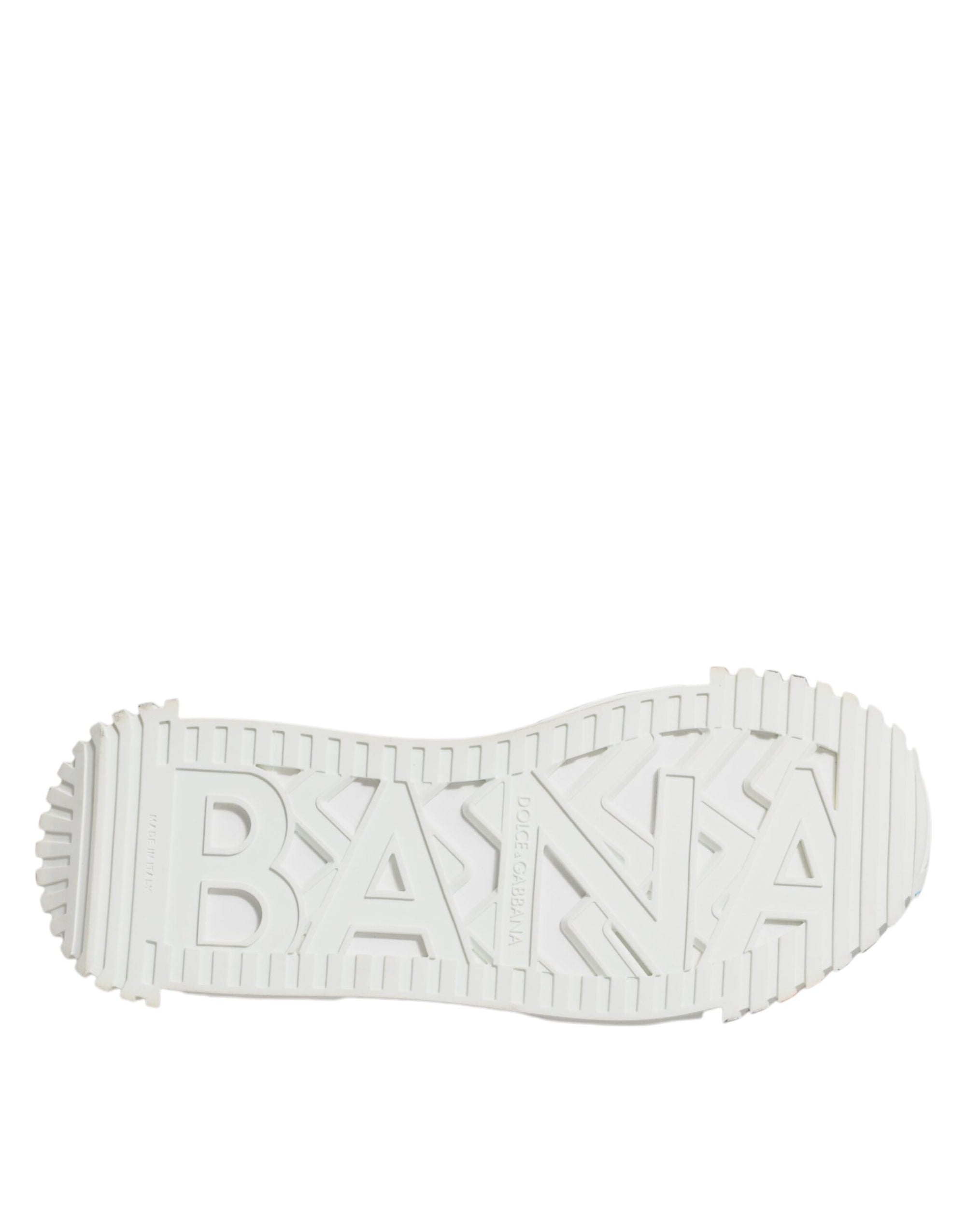 Dolce &amp; Gabbana Multicolor Suede Fabric NS1 Sneakers Shoes
