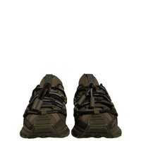 Dolce & Gabbana Military Green Space Low Top Sneakers Shoes