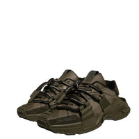 Dolce & Gabbana Military Green Space Low Top Sneakers Shoes