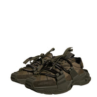 Dolce & Gabbana Military Green Space Low Top Sneakers Shoes