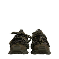 Dolce & Gabbana Military Green Space Low Top Sneakers Shoes