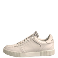 Dolce & Gabbana White Miami Leather Low Top Sneakers Shoes