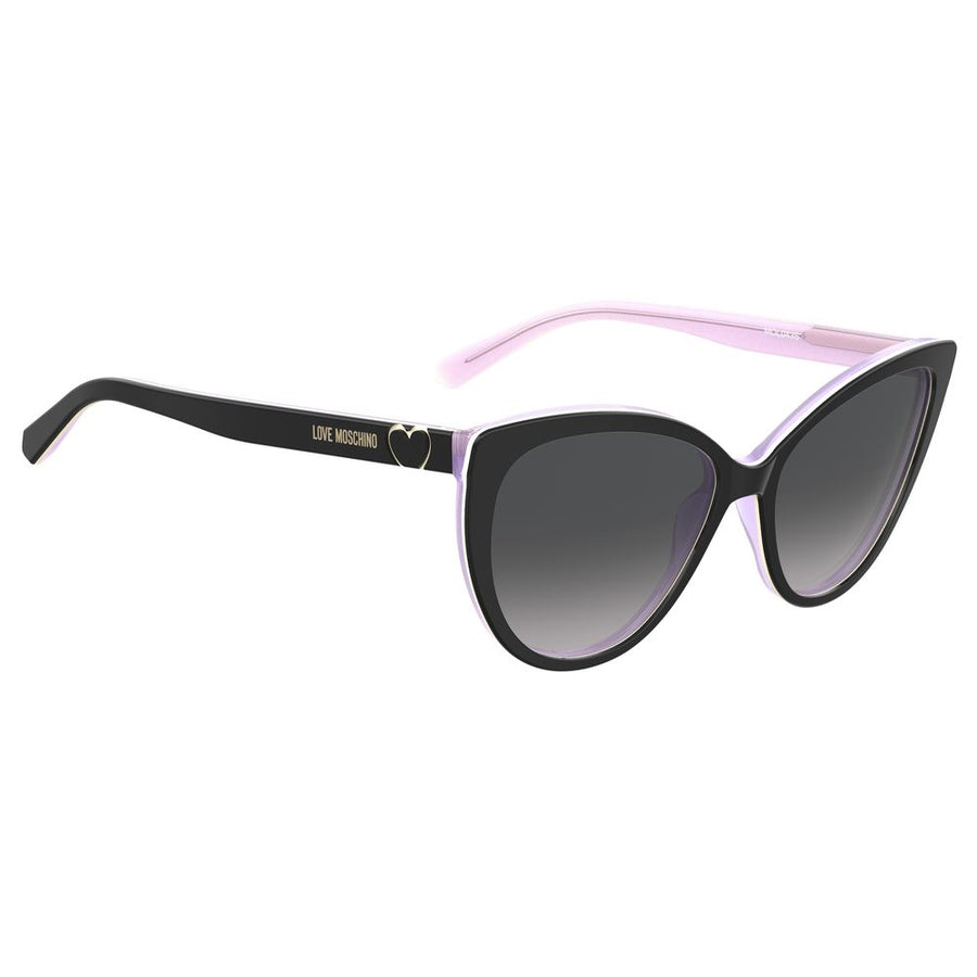 Love Moschino Black Acetate Sunglasses