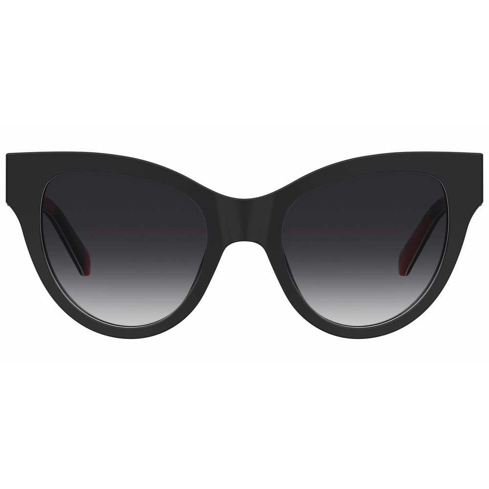 Love Moschino Black Acetate Sunglasses