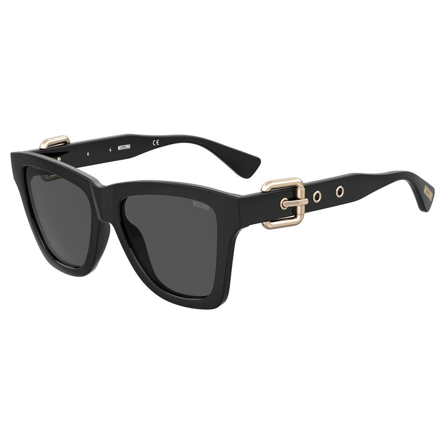 Moschino Black Acetate Sunglasses