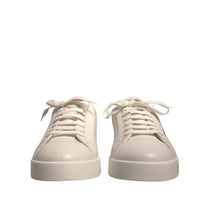 Dolce & Gabbana White Black Logo Portofino Sneakers Shoes