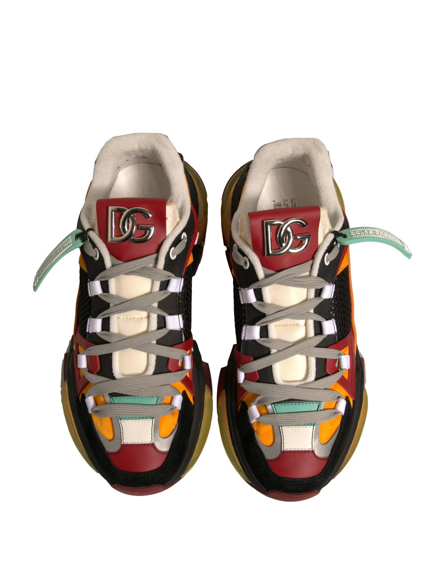 Dolce & Gabbana Multicolor Airmaster Low Top Sneakers Shoes