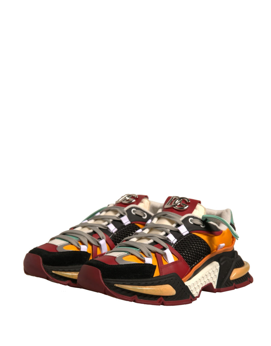 Dolce & Gabbana Multicolor Airmaster Low Top Sneakers Shoes