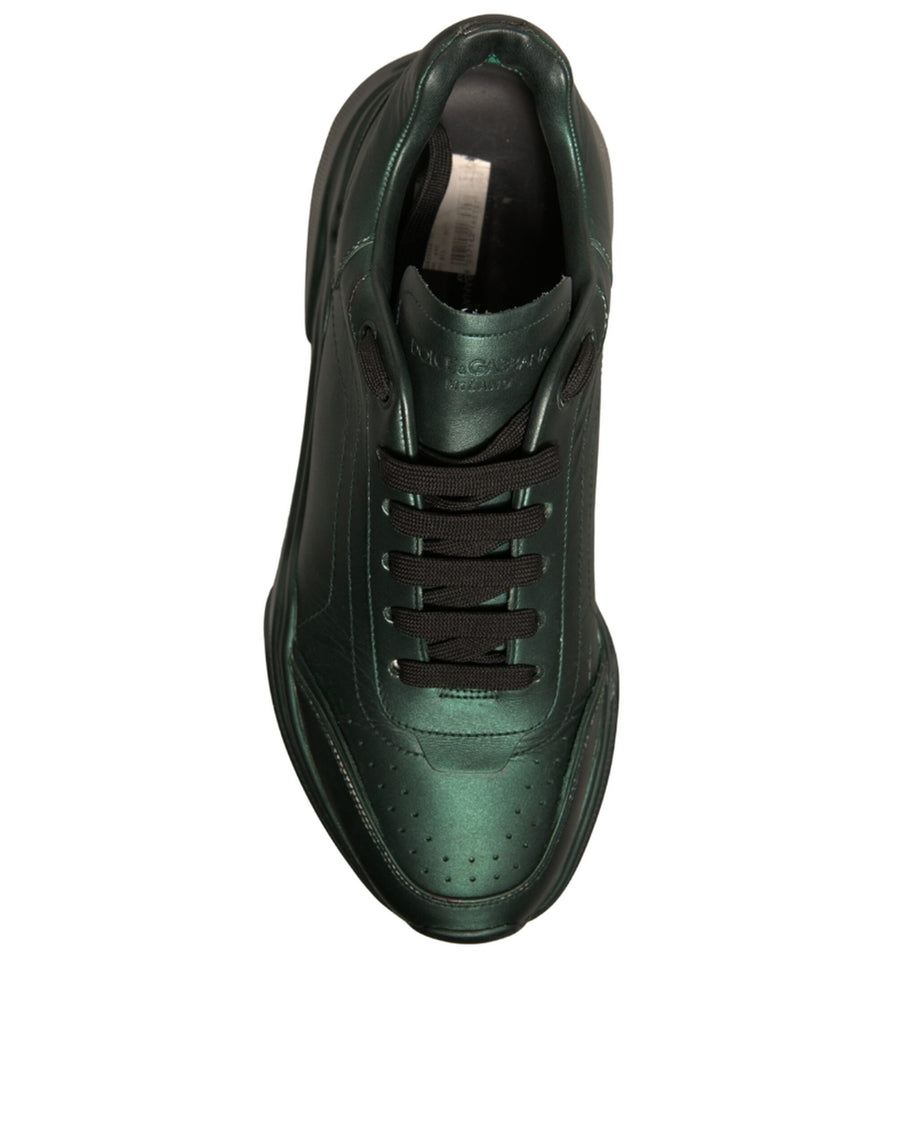 Dolce & Gabbana Green Daymaster Low Top Sneakers Shoes