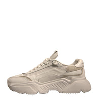 Dolce & Gabbana White Daymaster Leather Low Top Sneakers Shoes