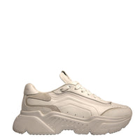 Dolce & Gabbana White Daymaster Leather Low Top Sneakers Shoes