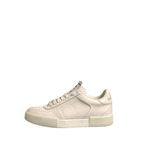 Dolce & Gabbana White Miami Leather Low Top Sneakers Shoes