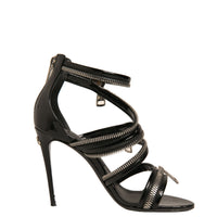 Dolce & Gabbana Black Stiletto Heels Keira Sandals Shoes