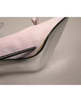 Dolce & Gabbana White Leather High Heels Women Pumps Shoes