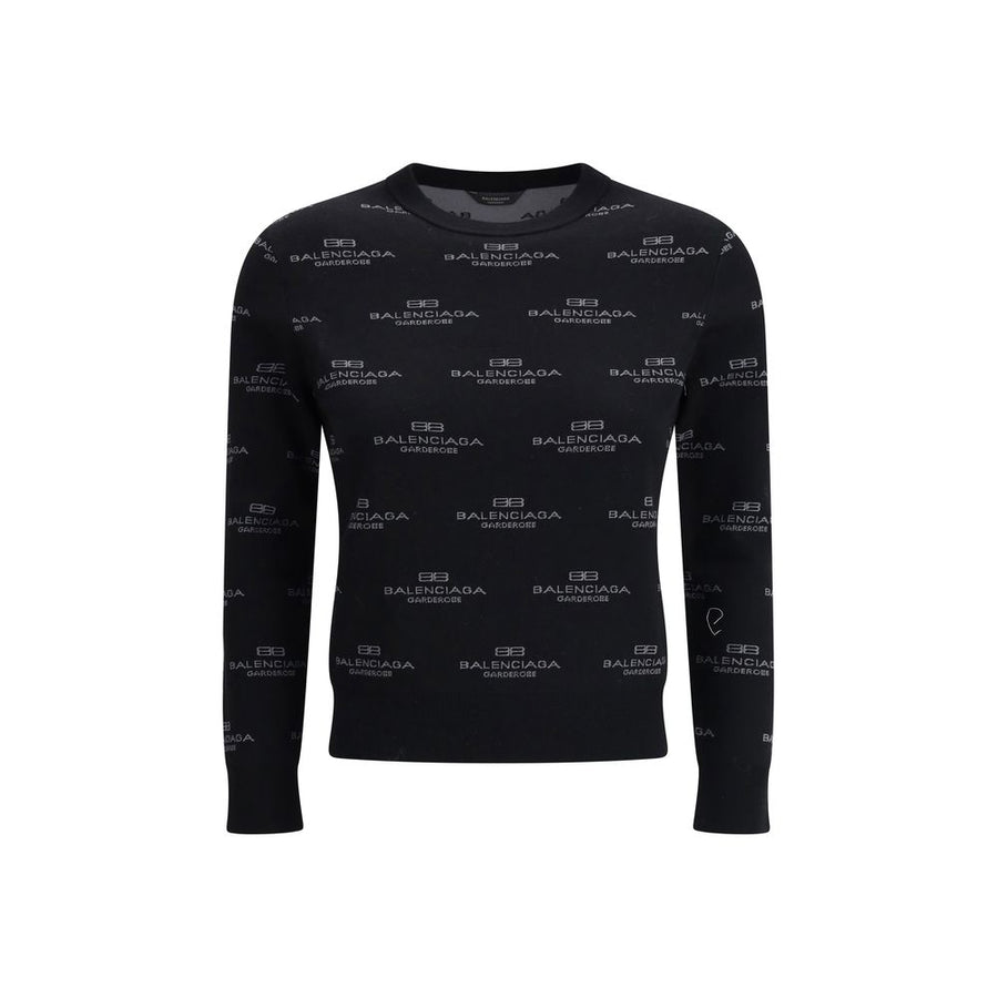 Balenciaga All-over logo Sweater