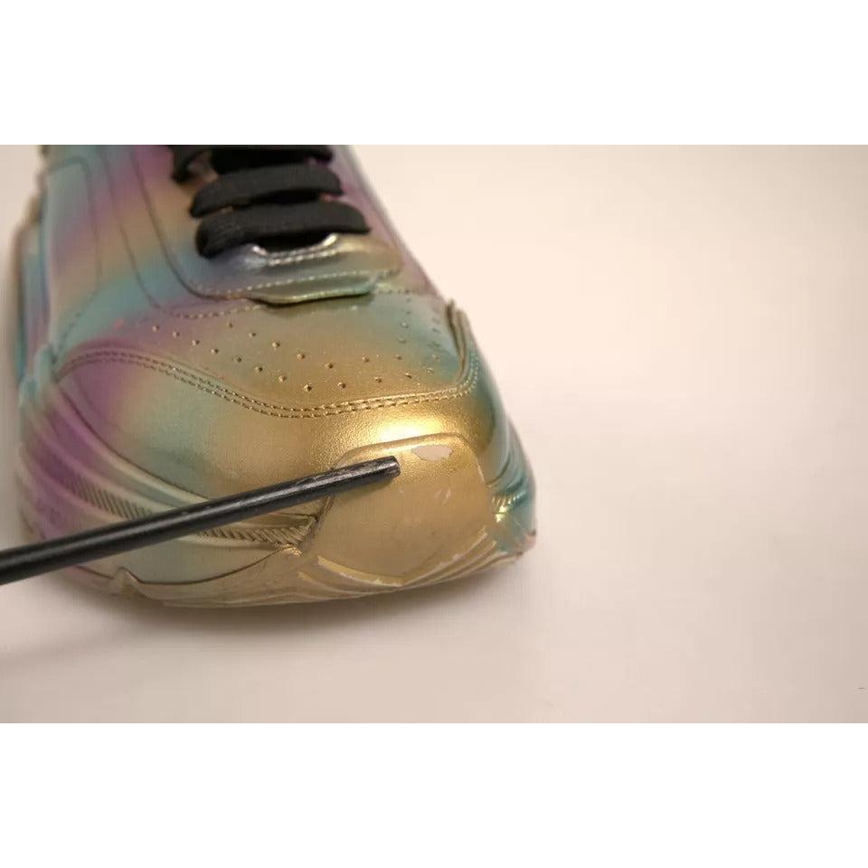 Dolce &amp; Gabbana Multicolor Daymaster Low Top Sneakers Shoes