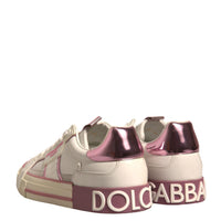 Dolce & Gabbana Multicolor Logo CUSTOM 2.Zero Sneakers Shoes