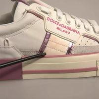 Dolce & Gabbana Multicolor Logo CUSTOM 2.Zero Sneakers Shoes