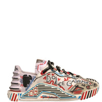 Dolce & Gabbana Multicolor Suede Fabric NS1 Sneakers Shoes