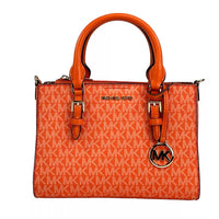 Michael Kors Charlotte 3 in 1 Satchel Bag Crossbody Poppy Orange