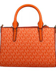 Michael Kors Charlotte 3 in 1 Satchel Bag Crossbody Poppy Orange