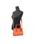 Michael Kors Charlotte 3 in 1 Satchel Bag Crossbody Poppy Orange